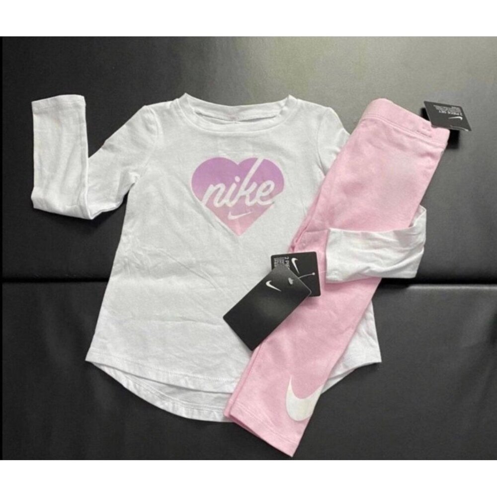 NWT Nike Gradient Tunic & Leggings Set Girls Size 2T